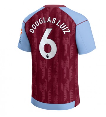 Aston Villa Douglas Luiz #6 Primera Equipación 2023-24 Manga Corta